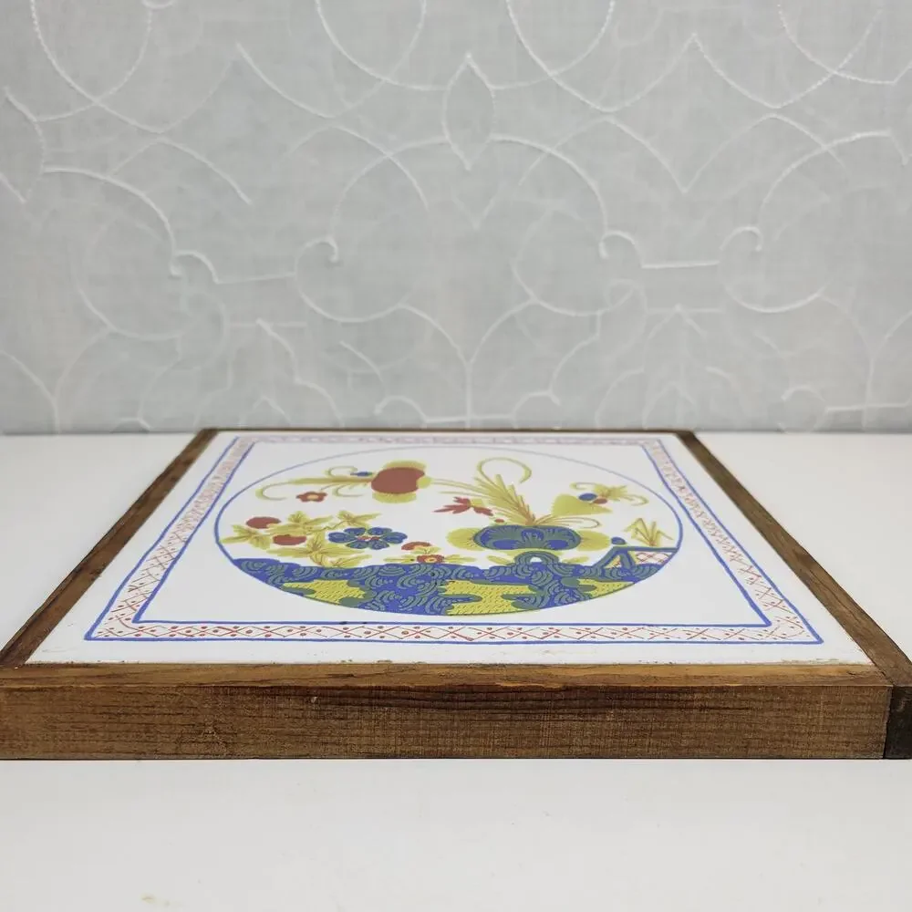 Vintage tile trivet